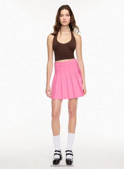 クロップド リブ ホルター タンクトップ P2L80843 Aritzia シームレス ホルター トップ