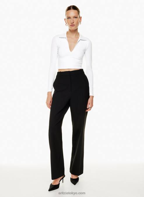 長袖ポロシャツ P2L80882 Aritzia Contour Polo Longsleeve