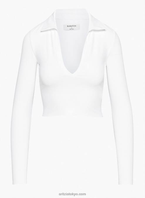 長袖ポロシャツ P2L80882 Aritzia Contour Polo Longsleeve