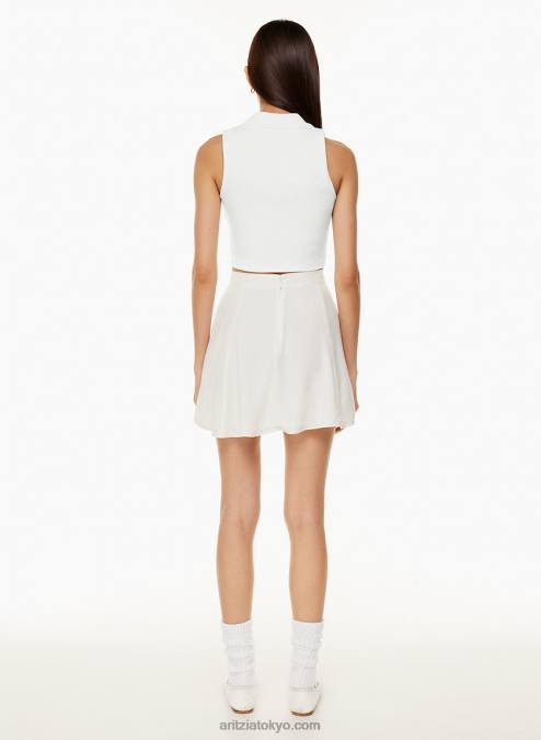 クロップド リブ ポロ タンク P2L80897 Aritzia Knox タンク