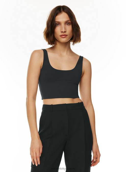 クロップド スクープネック タンク P2L80917 Aritzia Contour スクープネック タンク