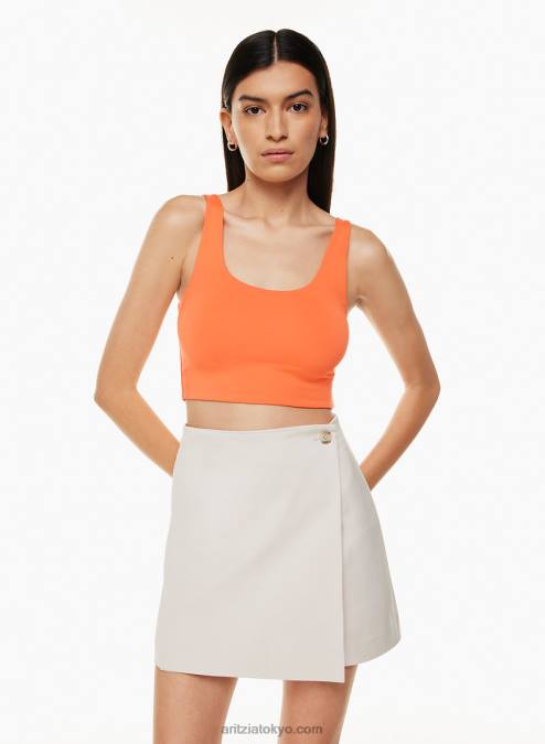 クロップド スクープネック タンク P2L80918 Aritzia Contour スクープネック タンク