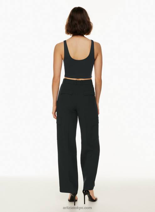 クロップド スクープネック タンク P2L80919 Aritzia Contour スクープネック タンク