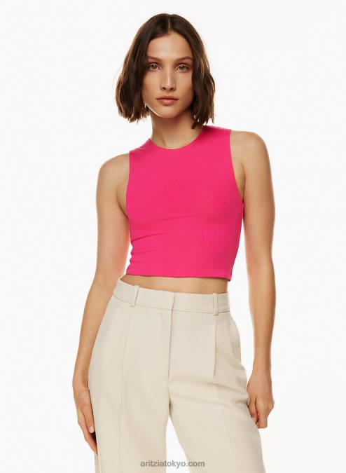 クロップド クルーネック タンクトップ P2L8093 Aritzia Contour Muscle Tank