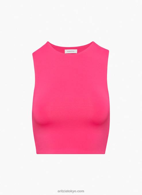 クロップド クルーネック タンクトップ P2L8093 Aritzia Contour Muscle Tank