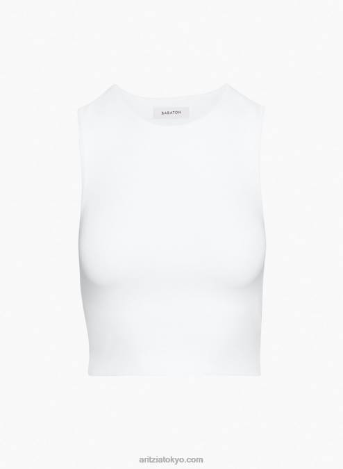 クロップド クルーネック タンクトップ P2L8095 Aritzia Contour Muscle Tank
