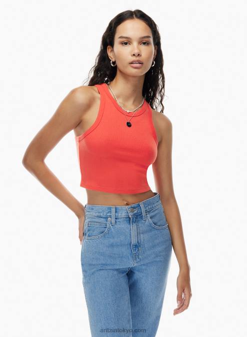 Ribbed Racerback タンク P2L801463 Aritzia Honor Cropped タンク