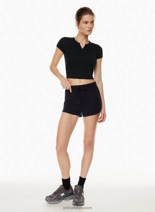 ノッチサーマルTシャツ P2L801061 アリツィアワッフルノッチTシャツ