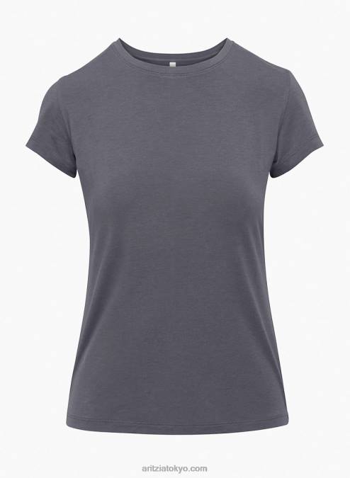 ピマコットン クルーネックTシャツ P2L801097 アリツィア ファンデーション クルーTシャツ