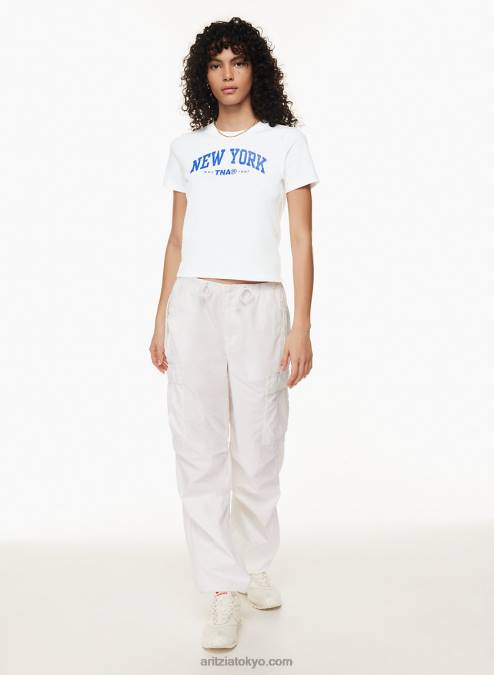 コットンジャージーTシャツ P2L801114 アリツィア モットーTシャツ
