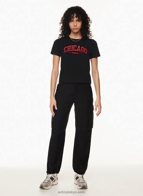コットンジャージーTシャツ P2L801115 アリツィア モットーTシャツ