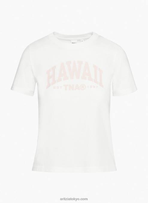 コットンジャージーTシャツ P2L801116 アリツィア モットーTシャツ