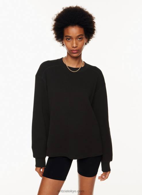 リラックス ワッフル Tシャツ P2L801144 アリツィア ベイリー ロングスリーブ