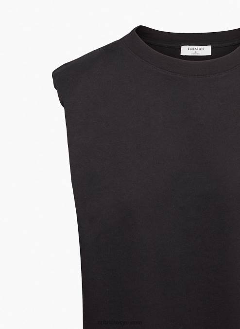 ショルダーパッド付きクルーネックTシャツ P2L801150 Aritzia Shoulder Pad Tank