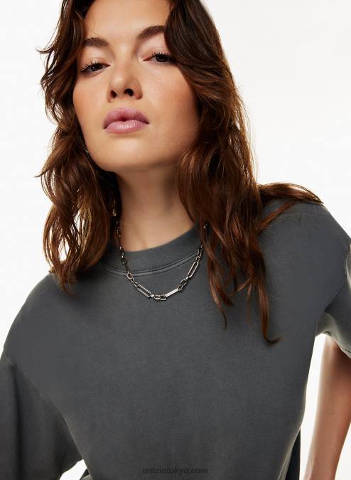 リラックスクルーネックTシャツ P2L801200 Aritzia Myth Tシャツ