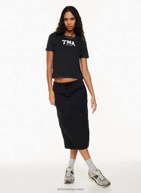 クルーネックTシャツ P2L801228 アリツィア モットーTシャツ