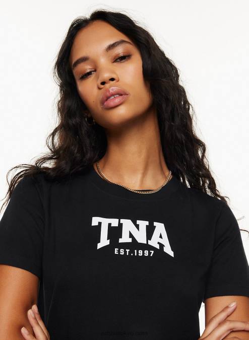 クルーネックTシャツ P2L801228 アリツィア モットーTシャツ