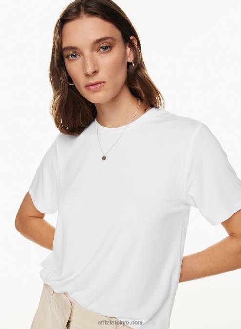 クルーネックTシャツ P2L801254 アリツィア メインステイ Tシャツ