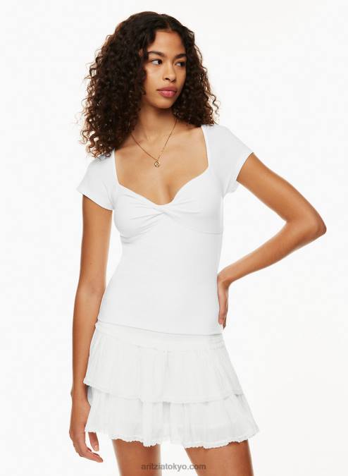 ツイストフロント Tシャツ P2L801285 アリツィア ヴィーナス トップス