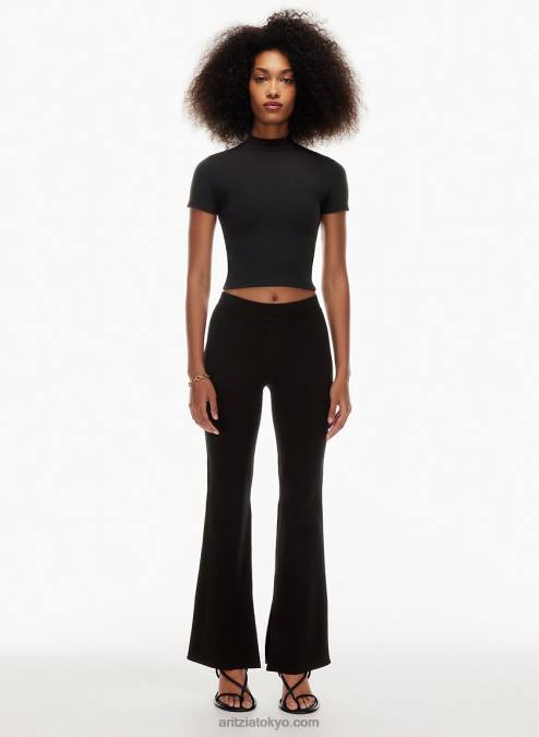 リブ モックネック Tシャツ P2L801330 Aritzia Formarib モックネック T シャツ