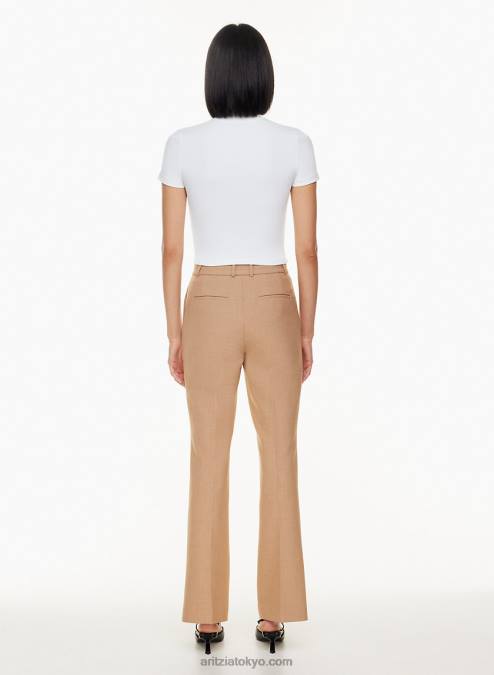 リブ モックネック Tシャツ P2L801331 Aritzia Formarib モックネック T シャツ