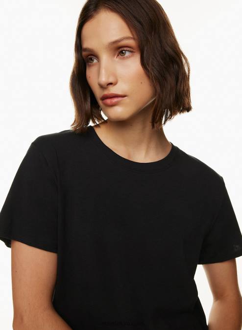 オーバーサイズ クルーネック ピマコットン Tシャツ P2L801361 アリツィア ファンデーション リラックスヒップ Tシャツ