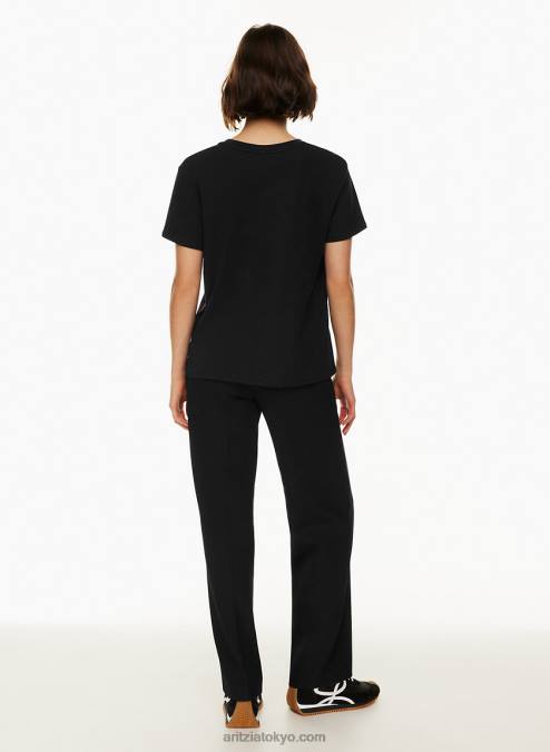 オーバーサイズ クルーネック ピマコットン Tシャツ P2L801362 アリツィア ファンデーション リラックスヒップ Tシャツ