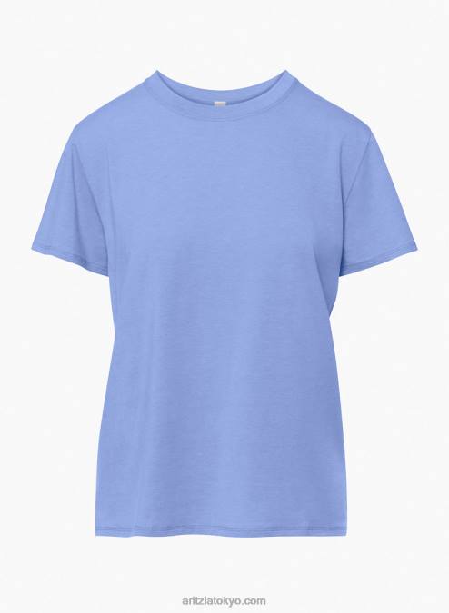オーバーサイズ クルーネック ピマコットン Tシャツ P2L801364 アリツィア ファンデーション リラックスヒップ Tシャツ