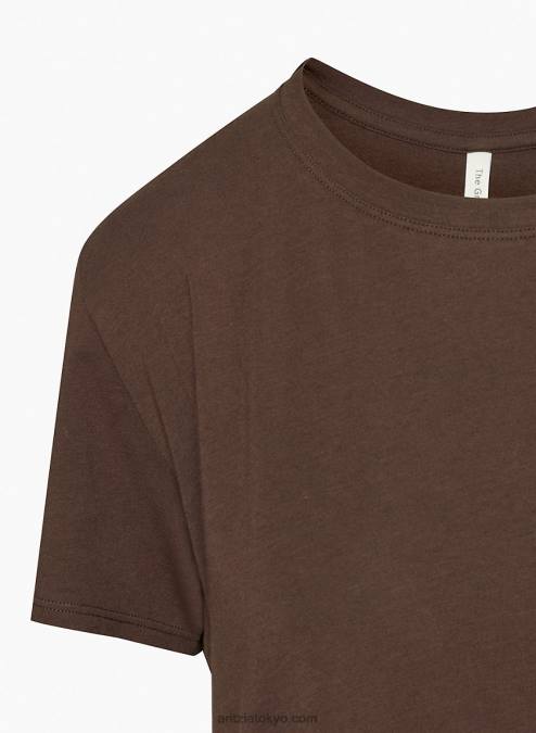 オーバーサイズ クルーネック ピマコットン Tシャツ P2L801366 アリツィア ファンデーション リラックス ヒップ Tシャツ