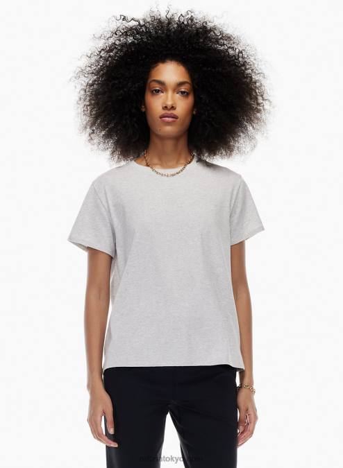 オーバーサイズ クルーネック ピマコットン Tシャツ P2L801366 アリツィア ファンデーション リラックス ヒップ Tシャツ