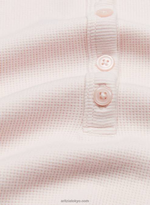 クロップド ワッフルニット Tシャツ P2L801414 アリツィア ベイビー ワッフル クロップド Tシャツ