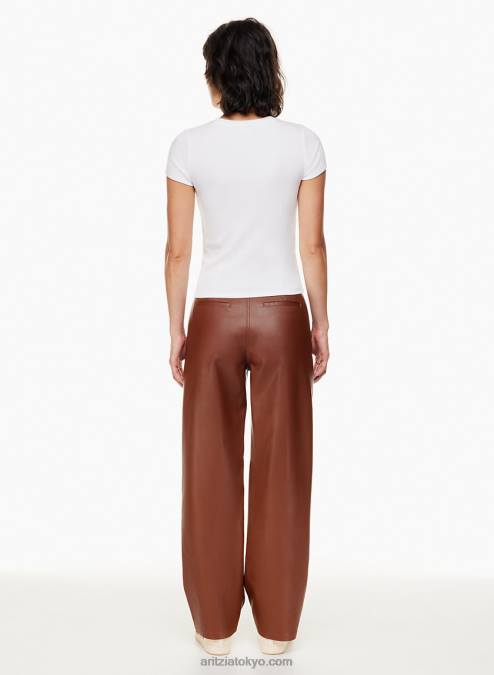 リブクルーネックTシャツ P2L801458 Aritzia Go-To Hip Tシャツ