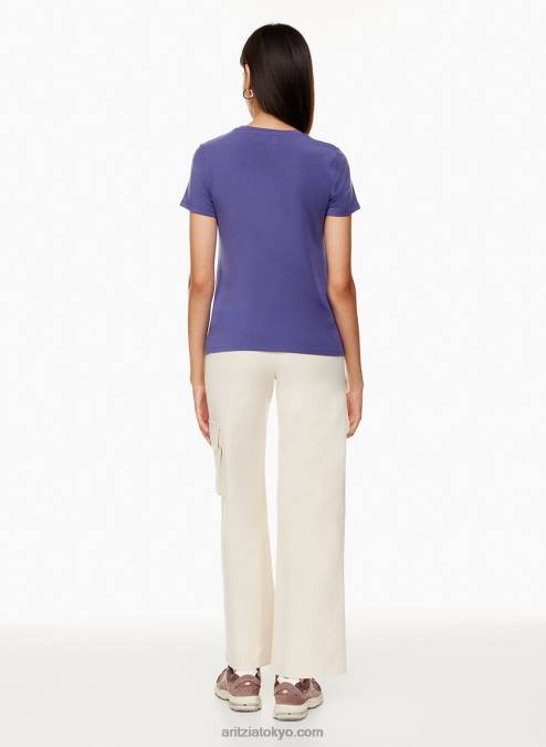 クルーネックTシャツ P2L801518 アリツィア プライマリー Tシャツ