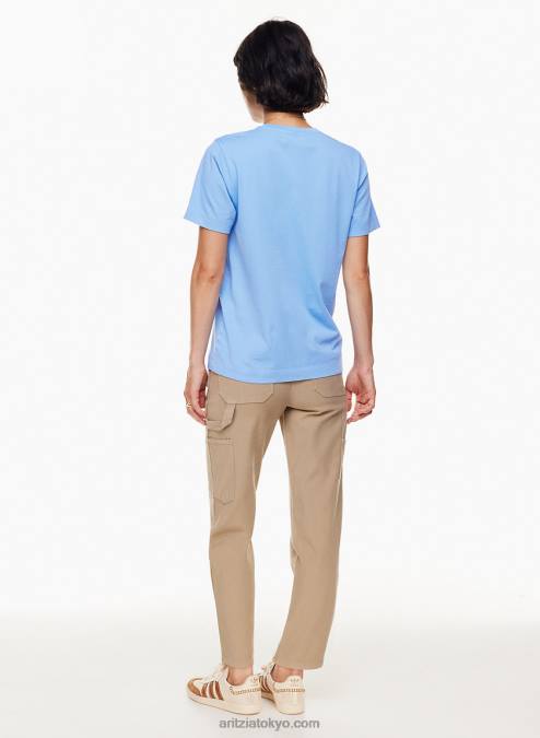 リラックスフィットクルーネックTシャツ P2L801650 Aritzia Mainstay Tシャツ