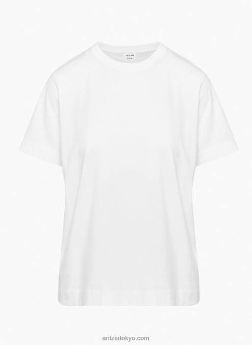 リラックスフィットクルーネックTシャツ P2L801651 Aritzia Mainstay Tシャツ