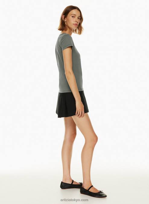 スクープネックTシャツ P2L80167 Aritzia Necessity Tシャツ