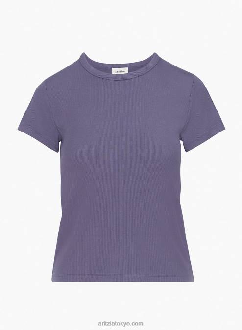 スリムフィットクルーネックTシャツ P2L801677 Aritzia Staple Go-To Tシャツ