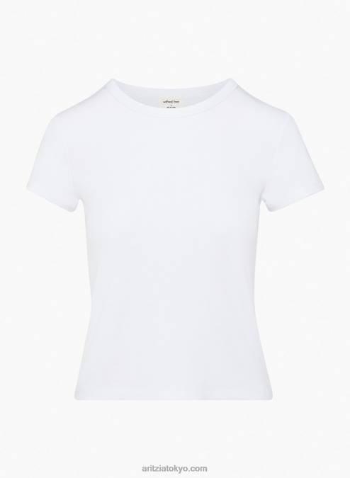 スリムフィットクルーネックTシャツ P2L801678 Aritzia Staple Go-To Tシャツ