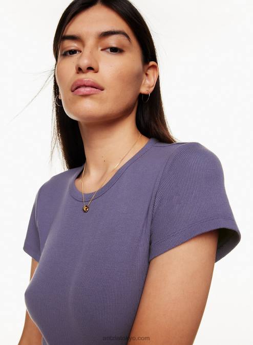 スリムフィットクルーネックTシャツ P2L801679 Aritzia Staple Go-To Tシャツ