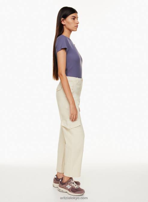 スリムフィットクルーネックTシャツ P2L801679 Aritzia Staple Go-To Tシャツ