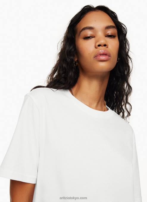 リラックスクルーネックTシャツ P2L801688 アリツィア メルローズ Tシャツ
