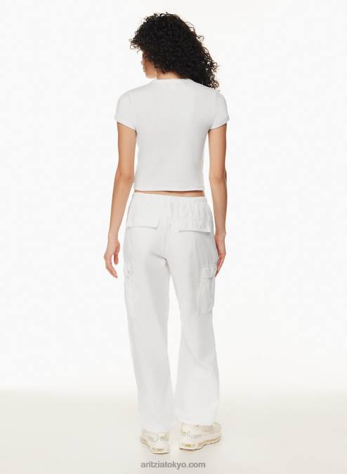 リブクルーネックTシャツ P2L80170 アリツィア・フルトンTシャツ