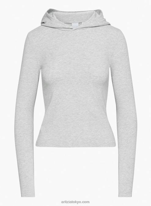 スリムフィット フード付きロングスリーブ Tシャツ P2L801823 Aritzia Chill Leslie Longsleeve