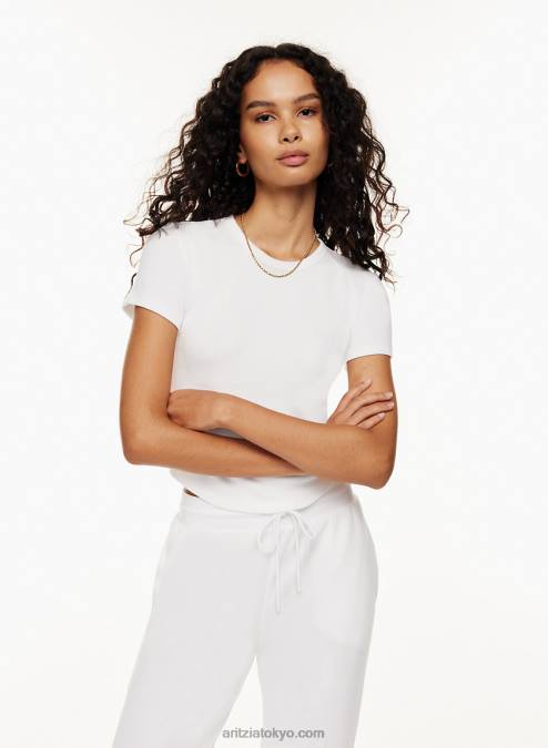 ベビー ワッフル クルーネック Tシャツ P2L801905 アリツィア テリー ベビー ワッフル Tシャツ
