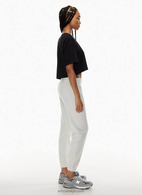 クロップドピマコットン クルーネックTシャツ P2L801906 アリツィア ファンデーション リラックスTシャツ