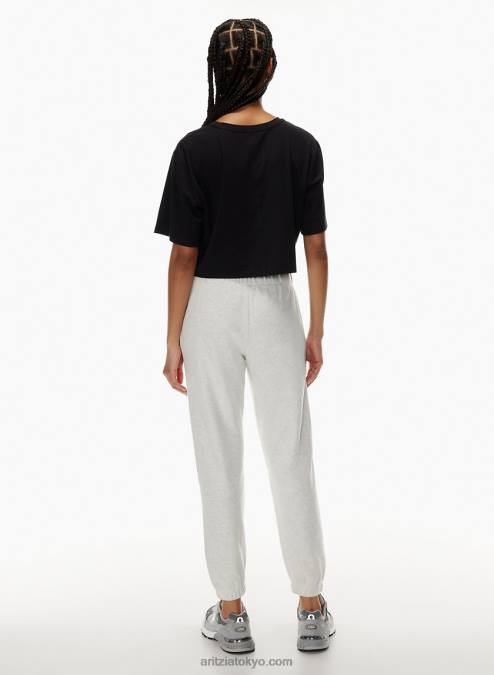 クロップドピマコットン クルーネックTシャツ P2L801908 アリツィア ファンデーション リラックスTシャツ