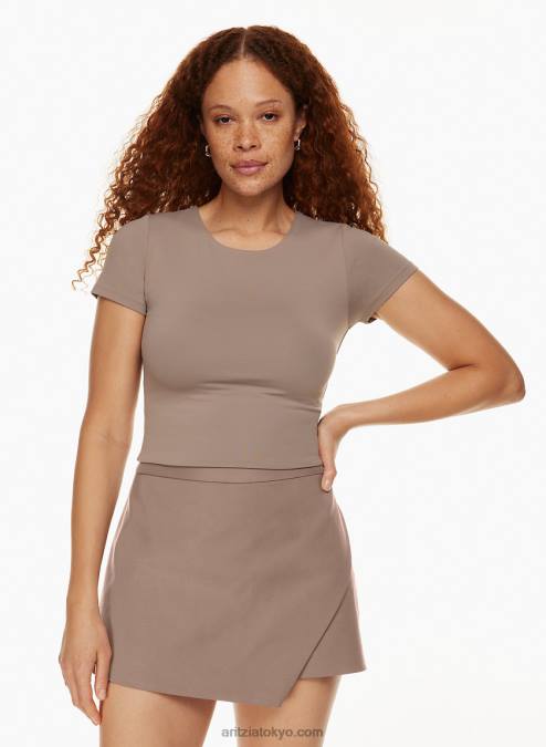 クルーネックTシャツ P2L80192 Aritzia Contour Crew Tシャツ