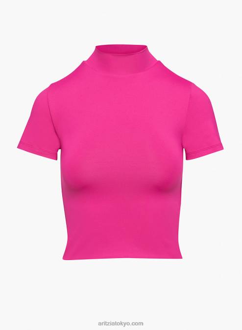 モックネックTシャツ P2L801997 Aritzia Contour Mockneck Shortsleeve