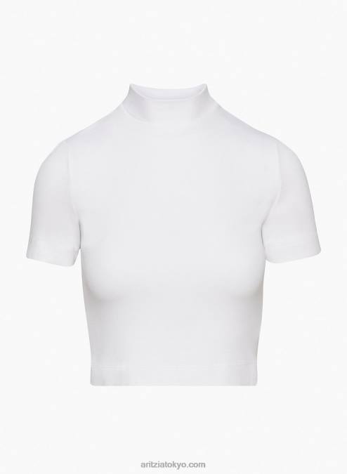 リブ モックネック Tシャツ P2L802007 Aritzia Gonzalo Tシャツ