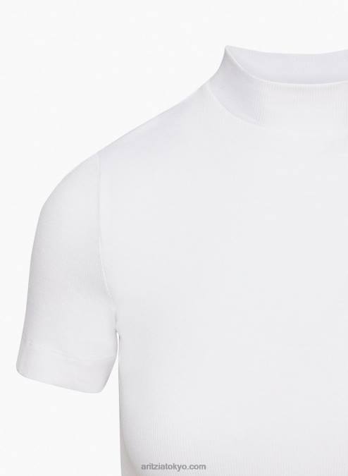 リブ モックネック Tシャツ P2L802007 Aritzia Gonzalo Tシャツ